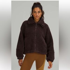 Lululemon Brown Sherpa Jacket